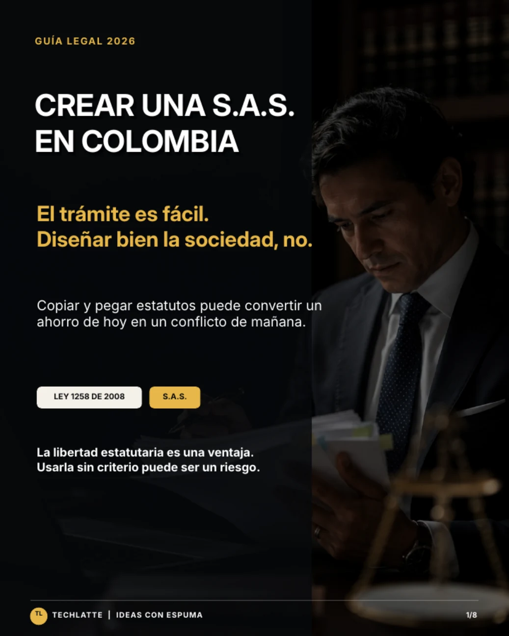 Cover for Forming a Colombian SAS: design the company properly from the start